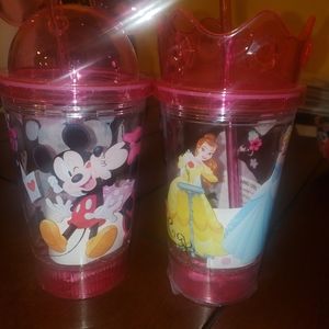 2 Disney cups